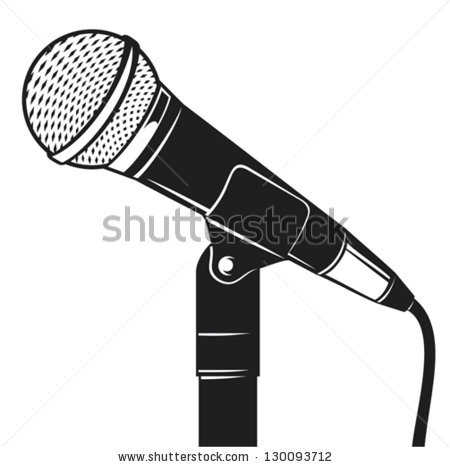 450x467 Rostrum With Microphone Royalty Free Vector Clip Art Image Free