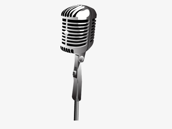650x487 Silver Metallic Microphone Vector, Vector, Metal, Silver Png And