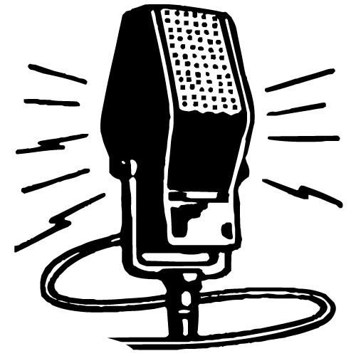 500x500 Vintage Microphone Vector Graphics Public Domain Vectors