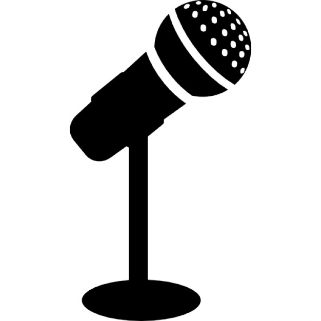 626x626 Free Microphone Vector Icon 148489 Download Microphone Vector