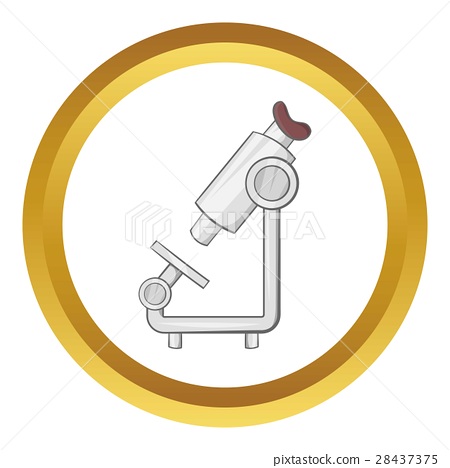 450x468 Microscope Vector Icon