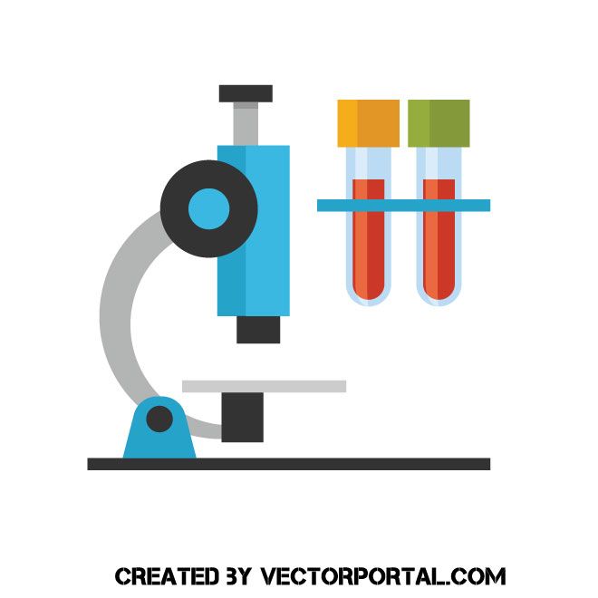 660x660 Medical Microscope Vector Image Health Vector Images