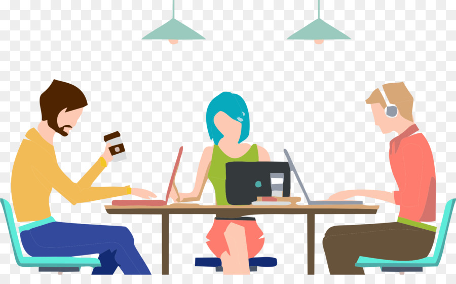 900x560 Microsoft Office Clip Art Vector Graphics Coworking Illustration