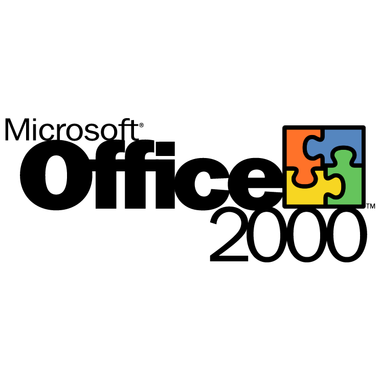 745x745 Microsoft Office 2000 Free Vector 4vector