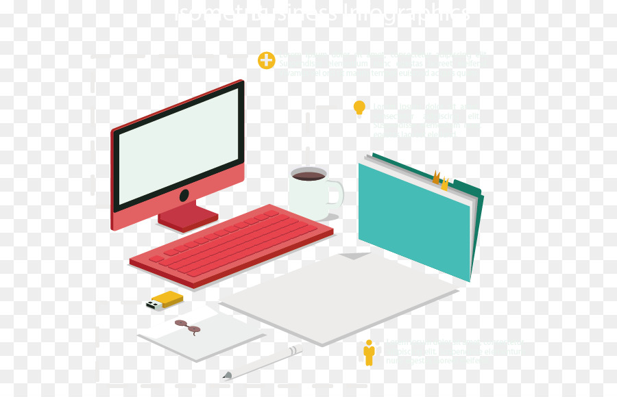 900x580 Download Flat Design Microsoft Office Vector Hand Drawn Computer