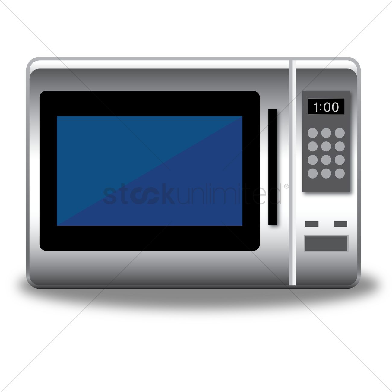 1300x1300 Free A Microwave Vector Image