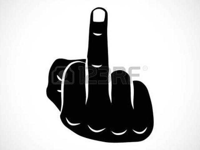 640x480 Middle Finger Vector 6