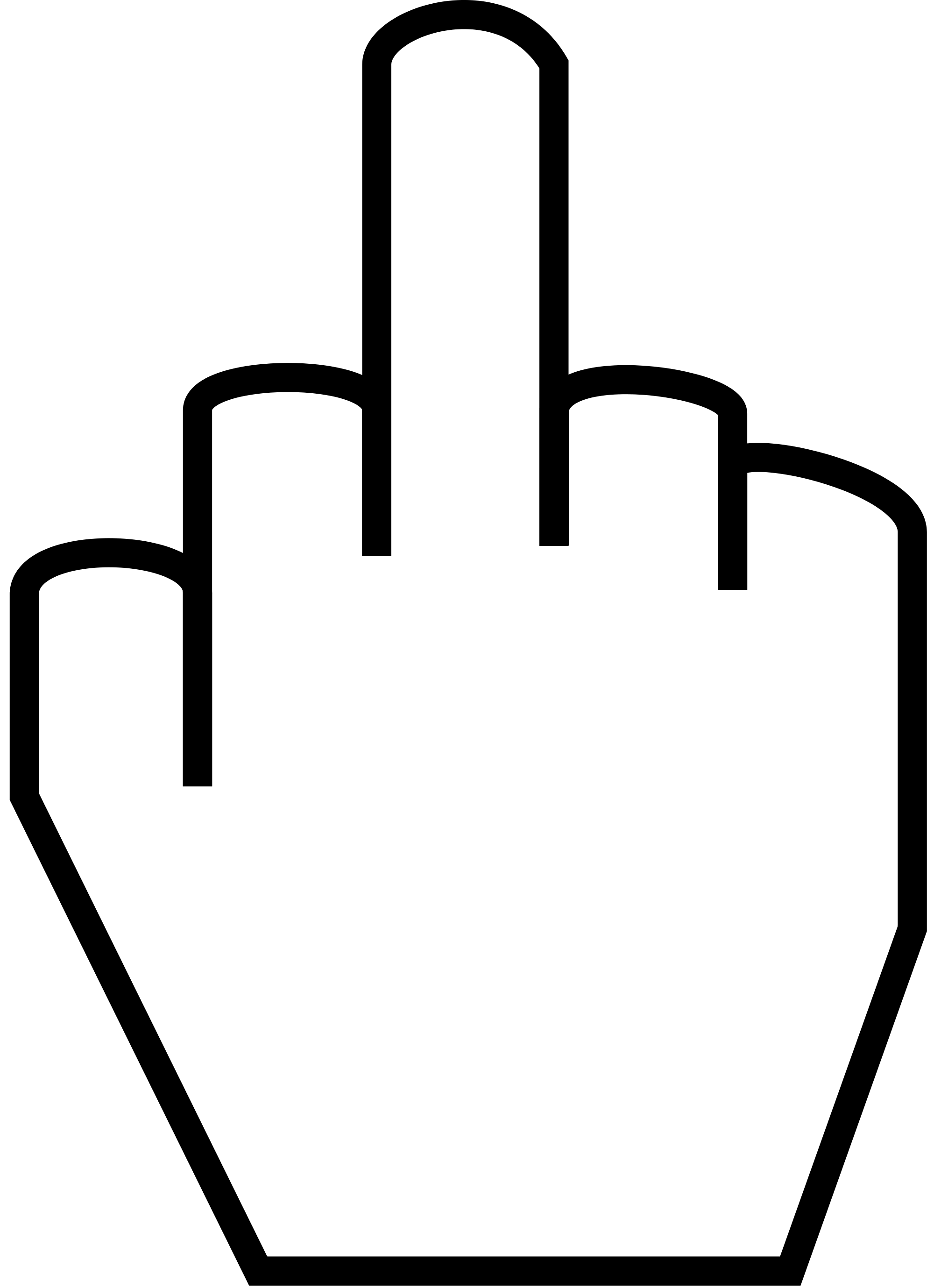 2000x2758 Filethe Middle Finger.svg