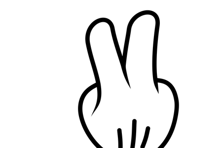 450x300 19 Finger Vector Female Huge Freebie! Download For Powerpoint