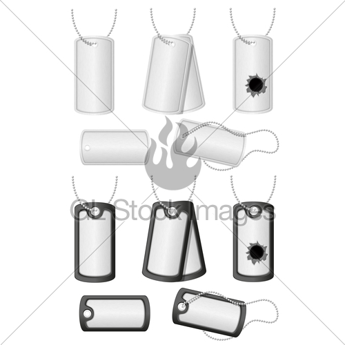 500x500 Soldier Military Badge Token Vector Illustration Gl Stock Images