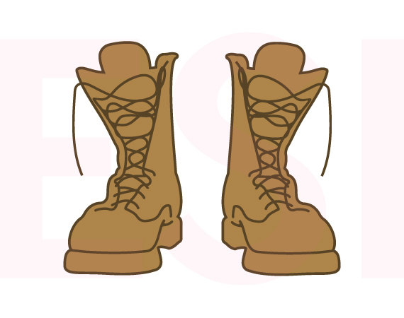 570x450 Army Clipart Army Boots