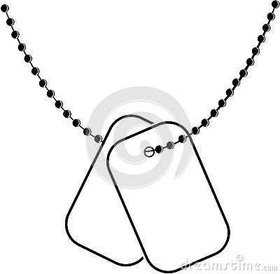 400x391 Clipart Military Dog Tags Collection