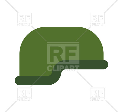 400x364 Military Helmet Isolated Vector Image Vector Artwork Of Icons