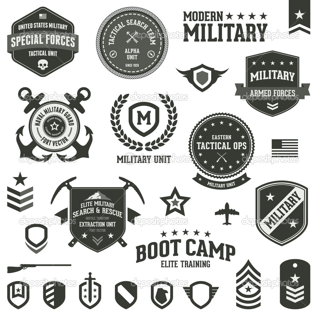 1024x1024 Shield Clipart Military Badge