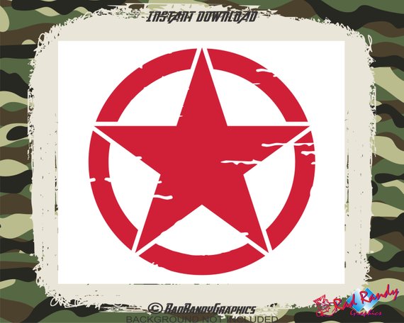 570x456 Military Star Jeep Cut Files Eps Svg Png Vector Etsy