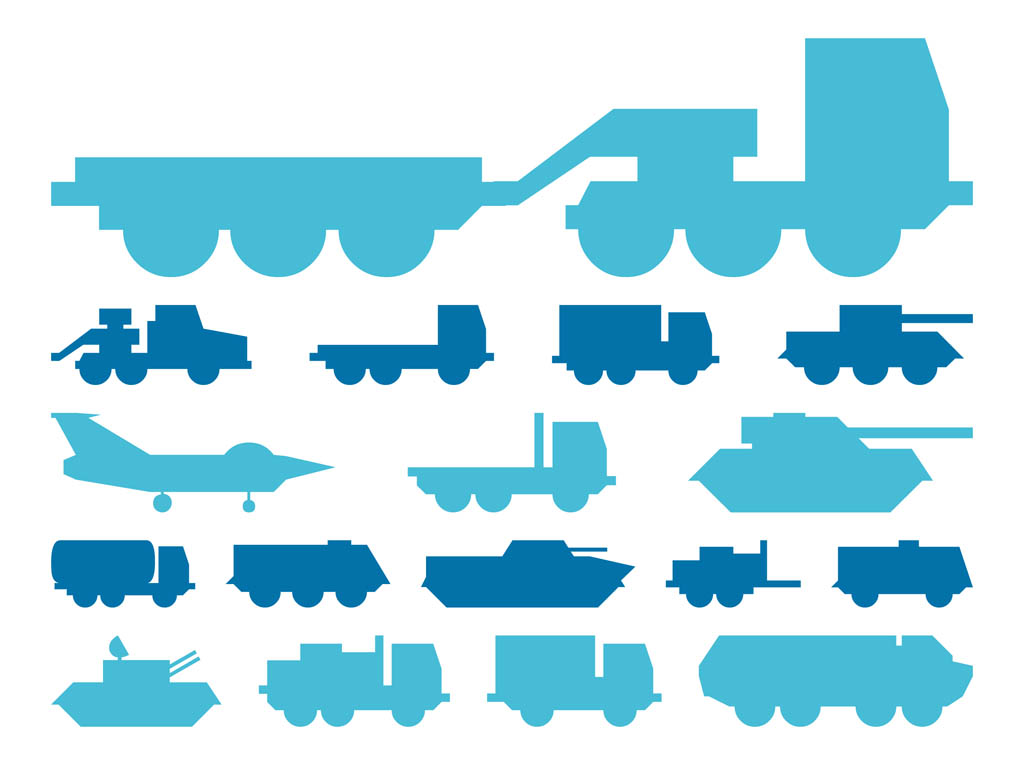 1024x765 Military Vehicles Silhouettes Graphics Vector Art Amp Graphics