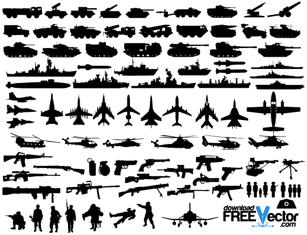 600x460 Free Military Vector Clip Art 123freevectors