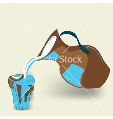 380x400 Milk Jug Vector On Best Vector Art Collection