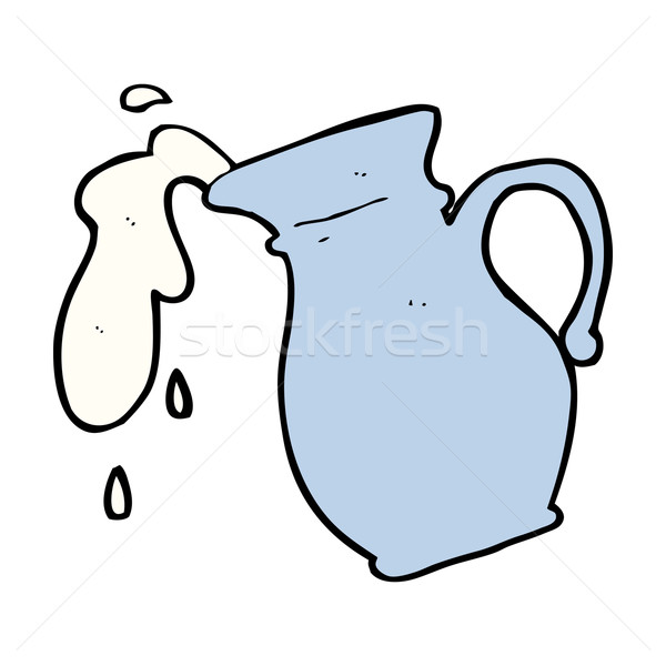 600x600 Cartoon Milk Jug Vector Illustration Lineartestpilot ( 4838505