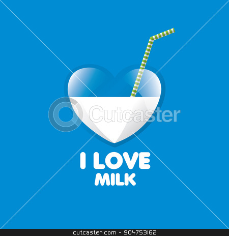 450x464 Vector Milk Logo Stock Vector