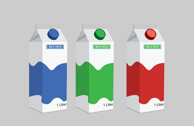 800x522 Free Vector Milk Pack