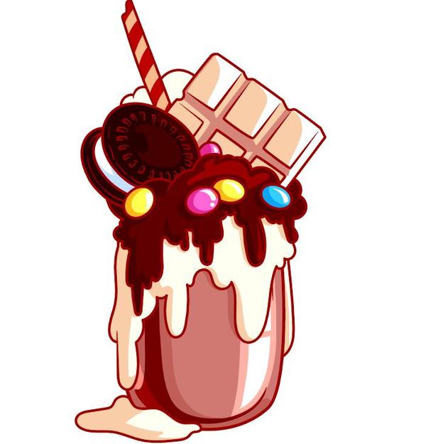 Milkshake Vector at GetDrawings | Free download