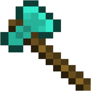 300x300 Minecraft Diamond Sword Clipart Free Images