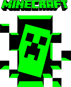 246x300 Minecraft Logo Vector (.cdr) Free Download