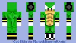 256x146 Vector The Crocodile Minecraft Skin