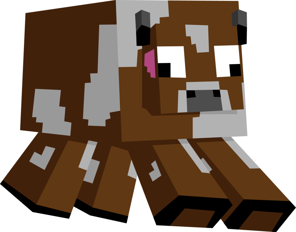 1024x801 Minecraft Cow By Toajahli