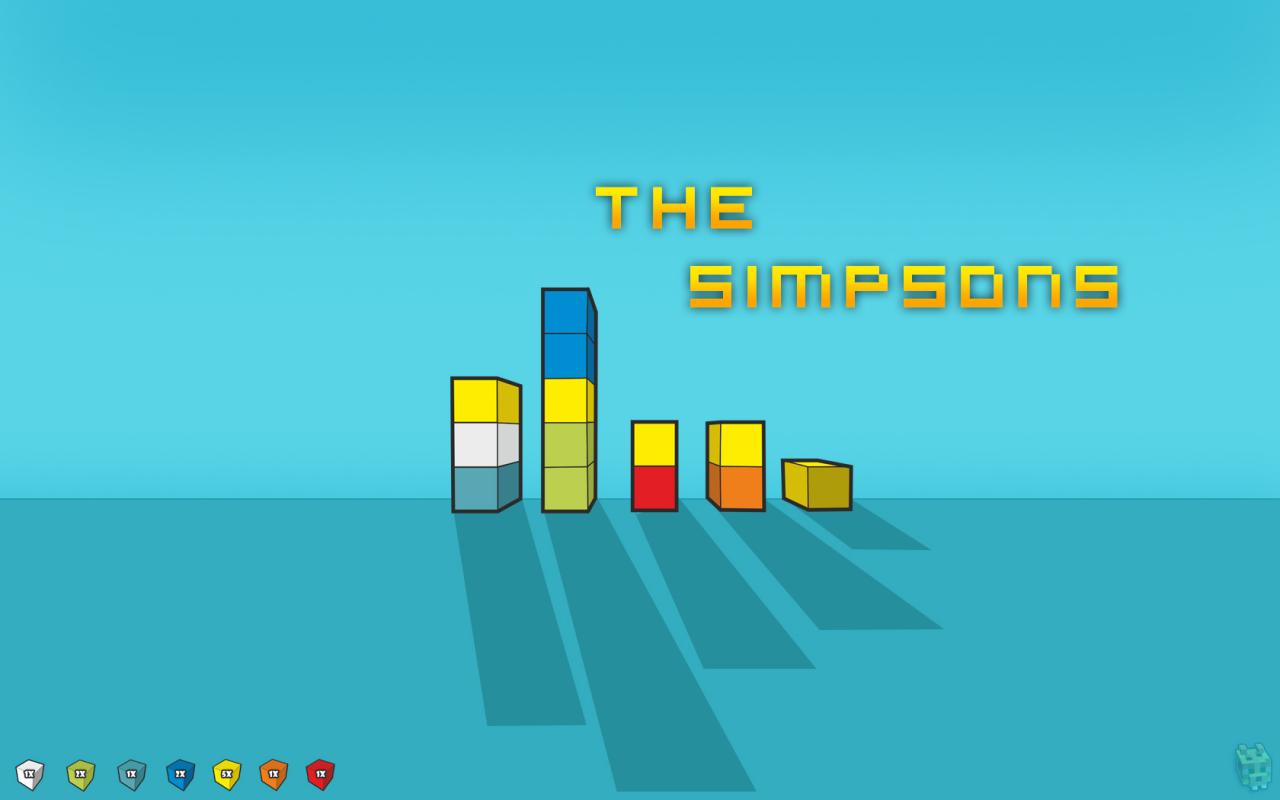 1280x800 The Minecraft Simpsons