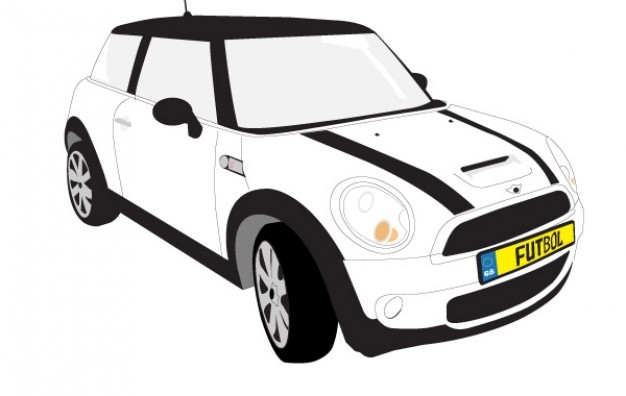 626x396 Mini Cooper S Vector Free Download
