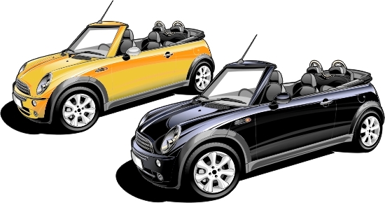 550x290 Mini Cooper Vectors