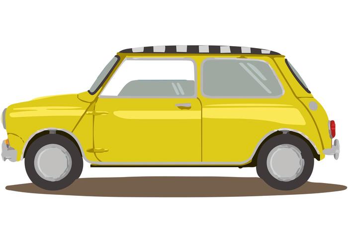 700x490 Mini Taxi Car Vector Free Vector Art