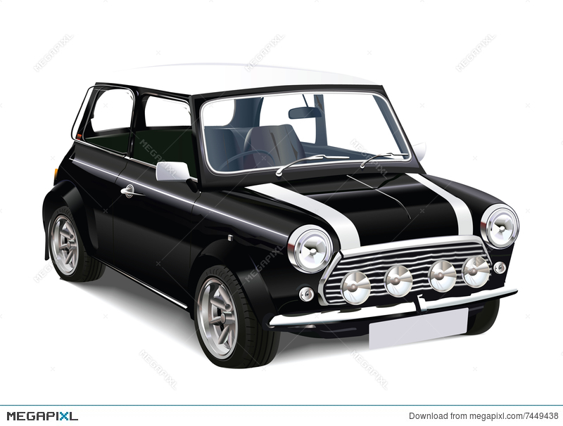 800x606 Vector Mini Cooper Illustration 7449438