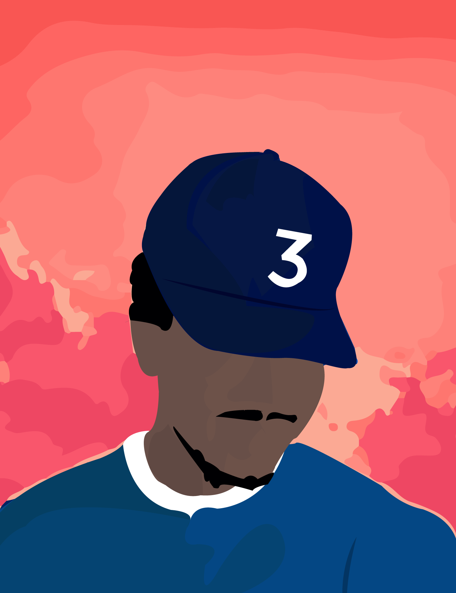 1500x1950 Made A Minimalist Vector Of The Coloring Book Album Cover