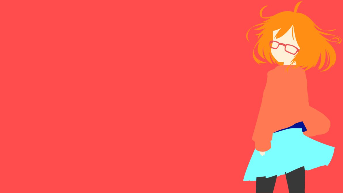 1191x670 Mirai Kuriyama Minimalist Vector Art By Bluerizk