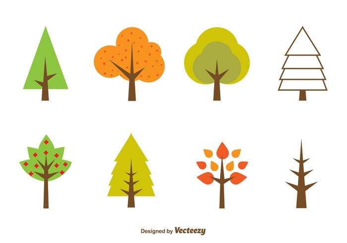 700x490 Seasonal Minimal Tree Vectors