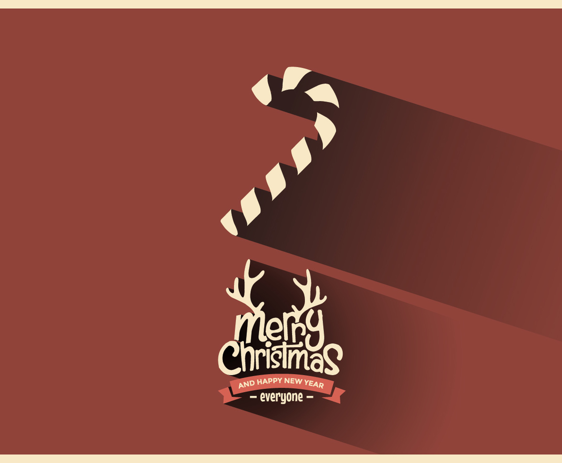 1136x936 Candy Cane Minimalist Vector Vector Art Amp Graphics