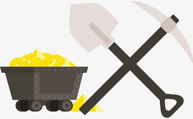 650x400 Mining Vector, Gold Mine, Shovel, Carts Png And Vector For Free