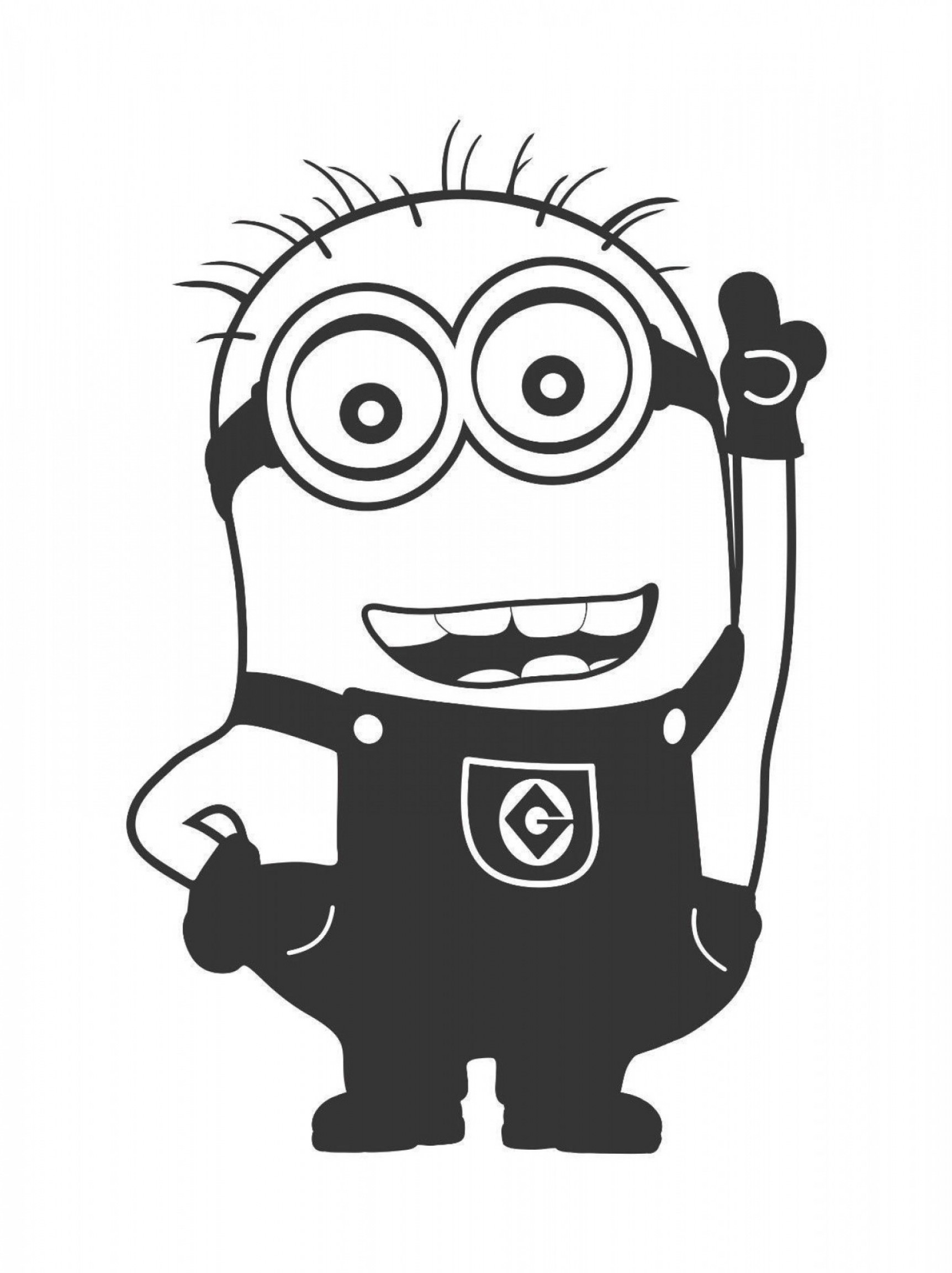 Minions Eyes Vector at GetDrawings | Free download