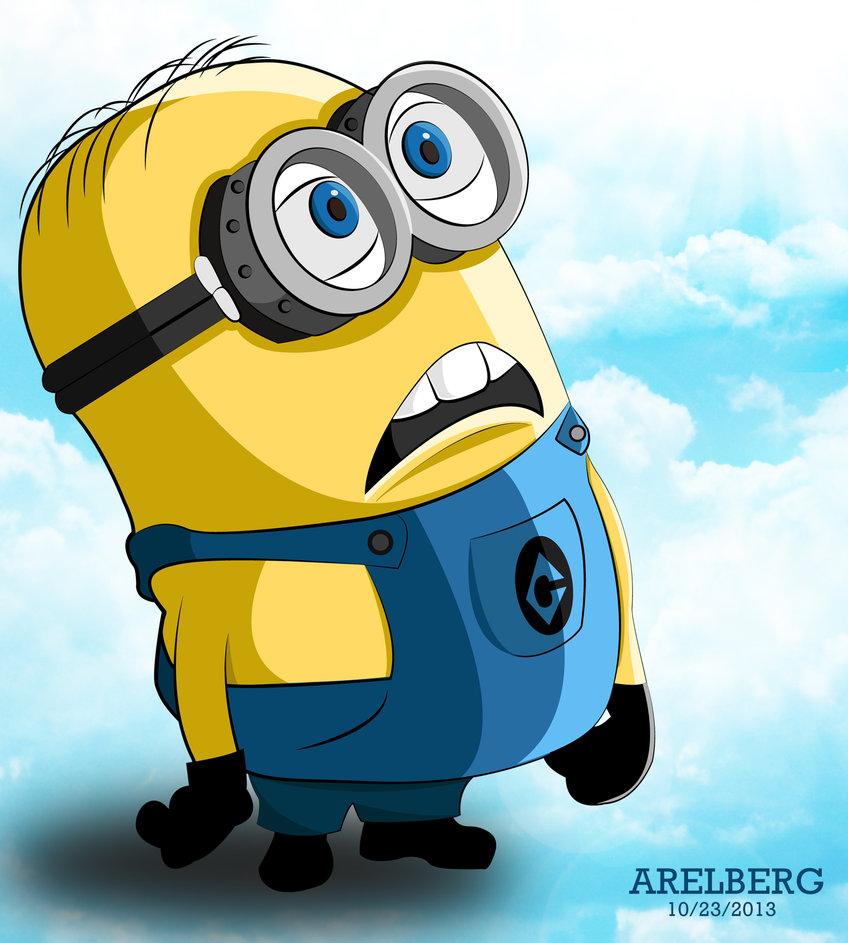 848x943 Minion Of Despicable Me Vector Art By Arelberg