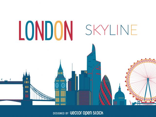 640x480 Minneapolis Skyline Vector 13