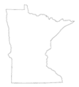 Minnesota Outline Vector at GetDrawings | Free download