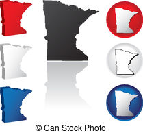 209x194 Minnesota Outline Vector Vector Clipart Illustrations. 234
