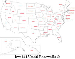 250x195 428 Minnesota Map Vector Posters And Art Prints Barewalls