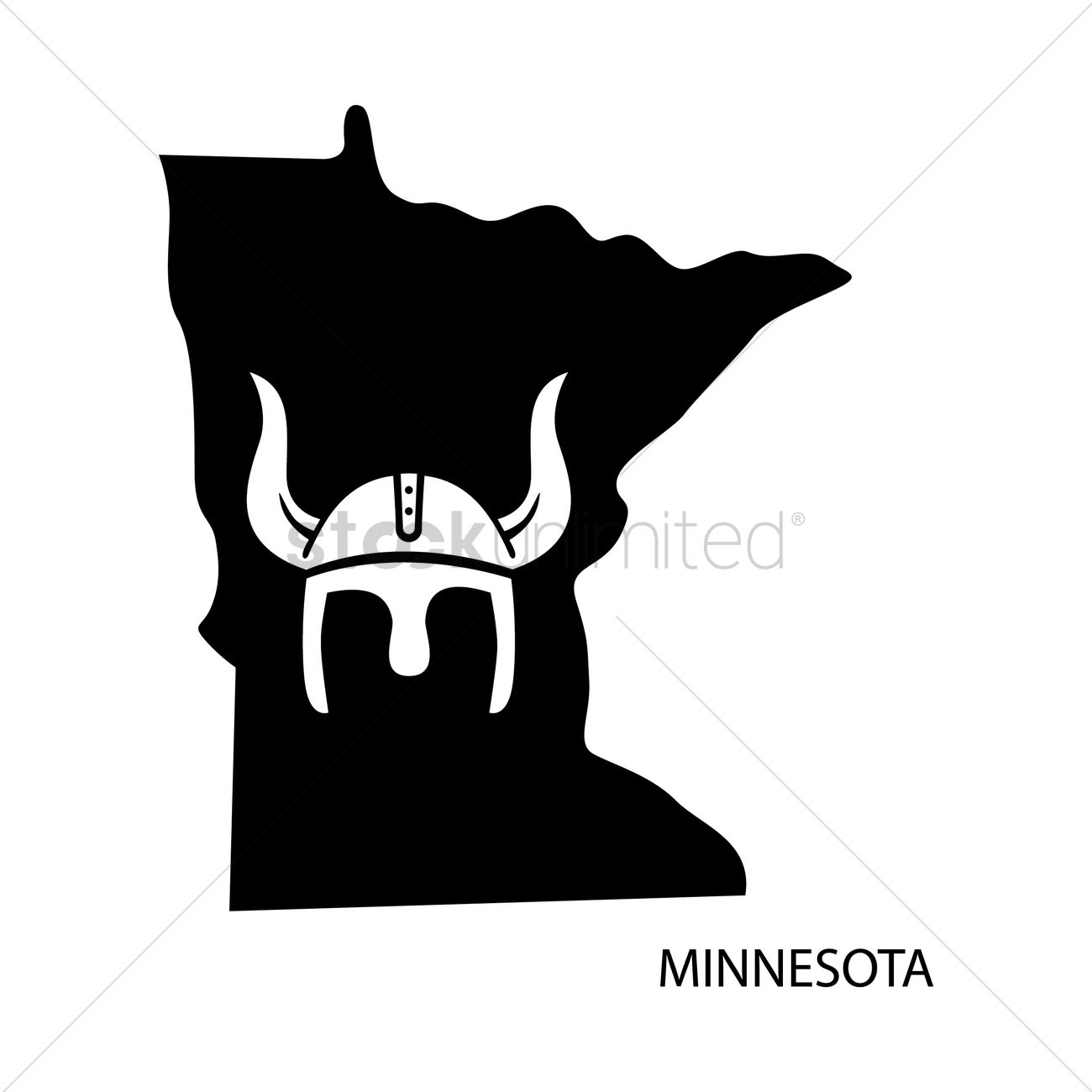 1300x1300 Minnesota Vector Image