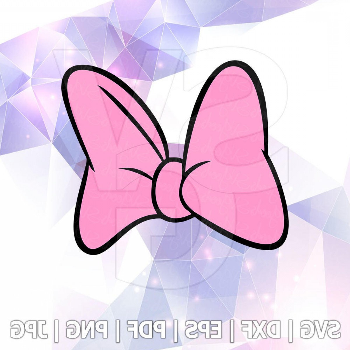 Minnie Bow Vector at GetDrawings | Free download