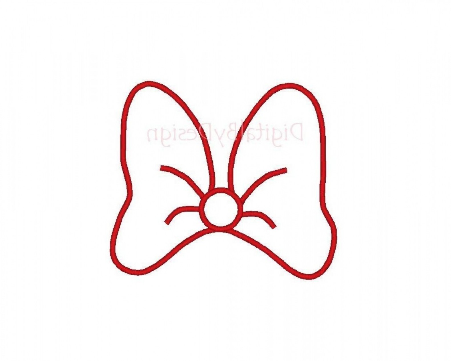 Minnie Bow Vector at GetDrawings | Free download