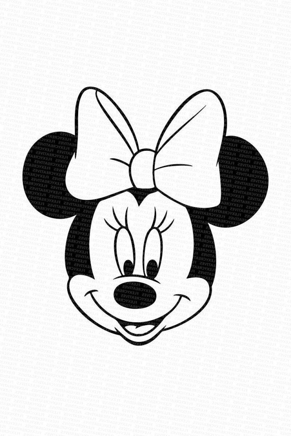 Get Minnie Mouse Silhouette Svg Free Background Free Svg Files Images